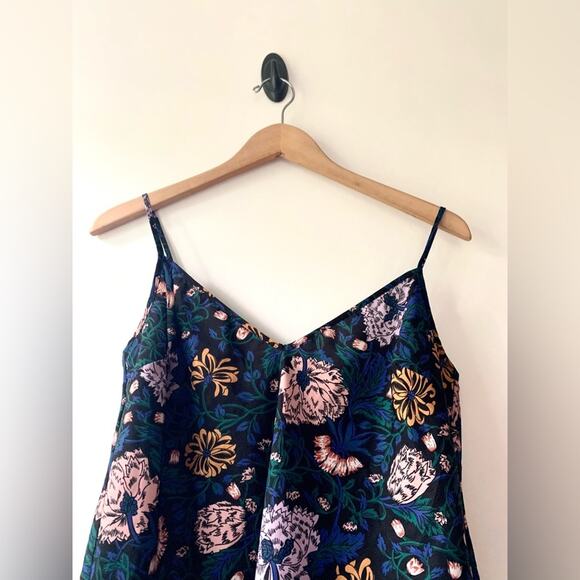 Veronica Beard Floral Silk Tank - Picture 6 of 9